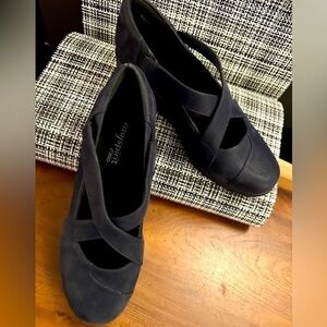 Easy Spirit Cross Mary Janes